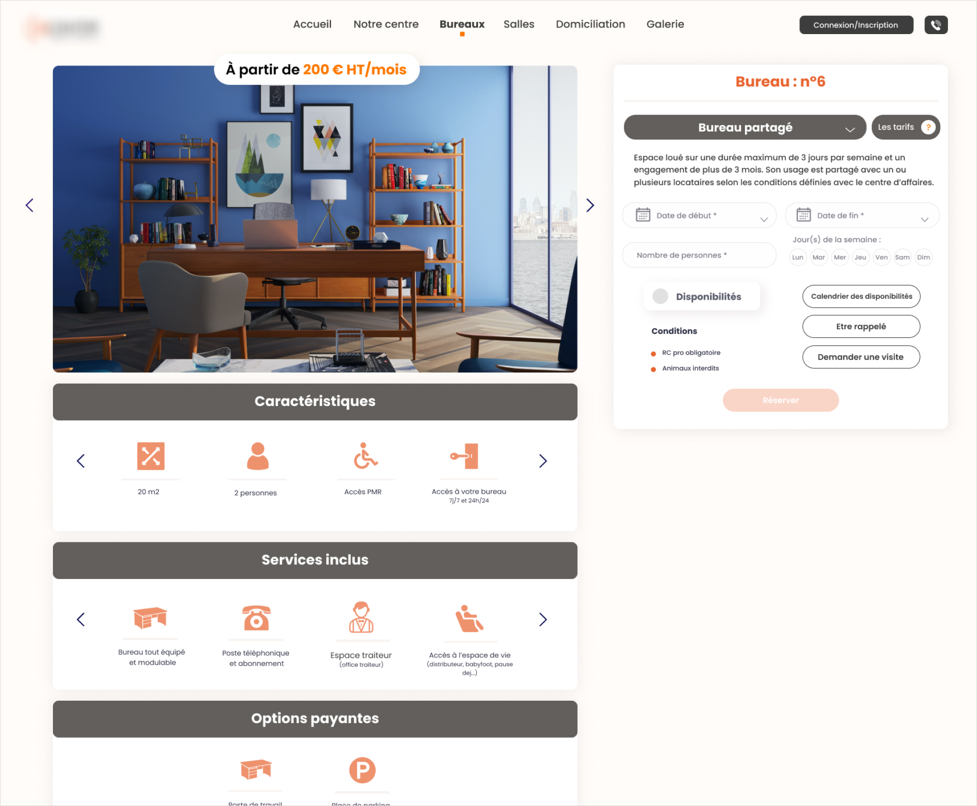 Projet en cours: coworking