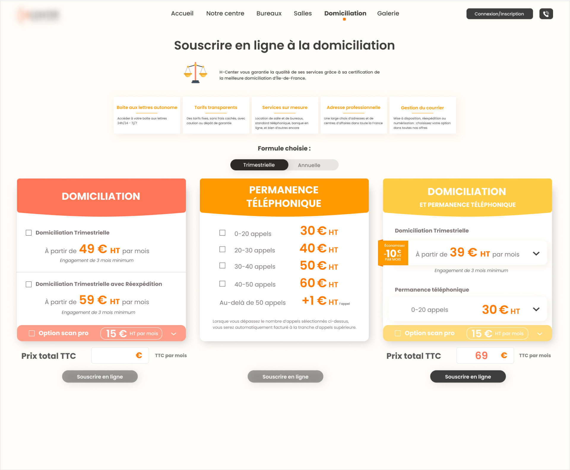 Projet en cours: coworking